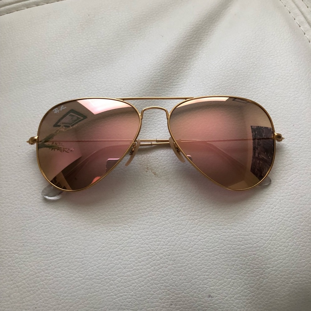 Sunglasses Ray ban aviators pink coouper (pastel)